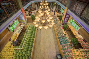 艾檬特旁的水果清流 铜陵名流超市的别样风味